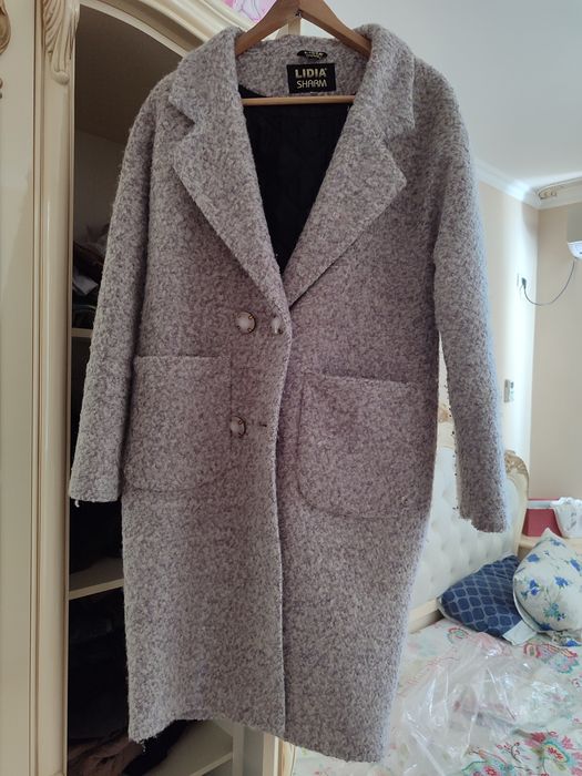 Пальто зимнее шерстяное