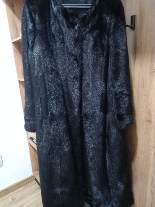 Норковая шуба натуральный