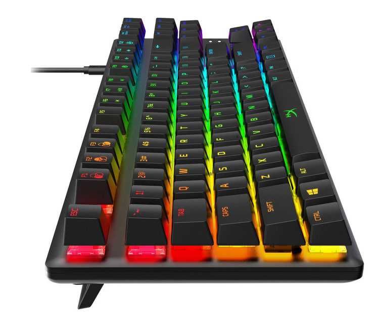 Механична Клавиатура HyperX Alloy Origins Core RGB Switch HX-Blue