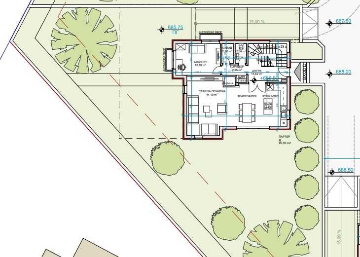 Продава се Къща в София, Студентски град - 320 кв.м за 1875 €/кв.м - Снимка #2