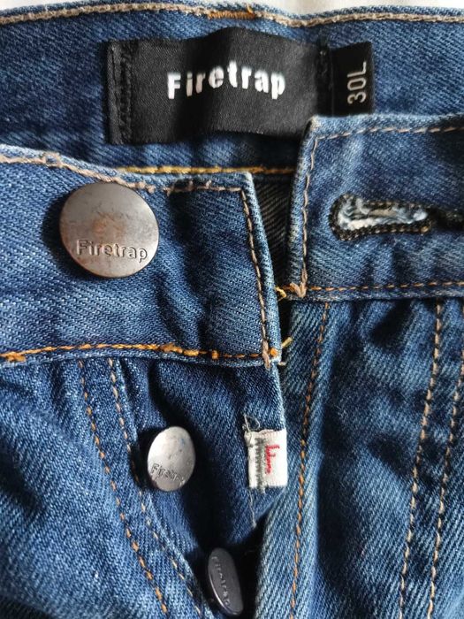 Blugi Denim Firetrap Blue Dark Wash Size 30L