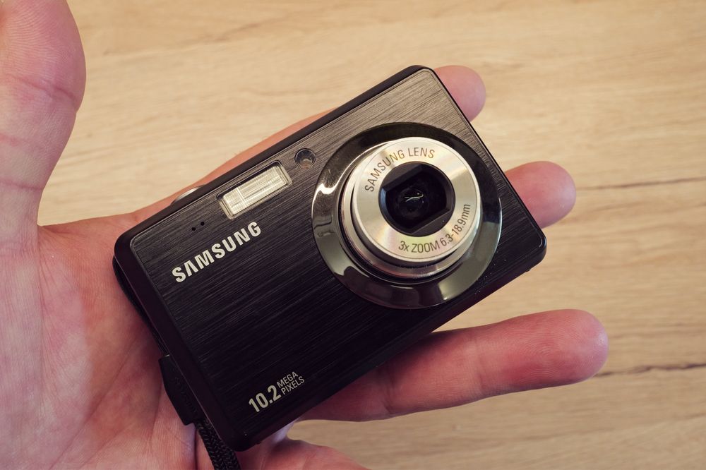 Aparat foto Samsung ES55 10Mp CCD statie ITP instagram incarcare USB