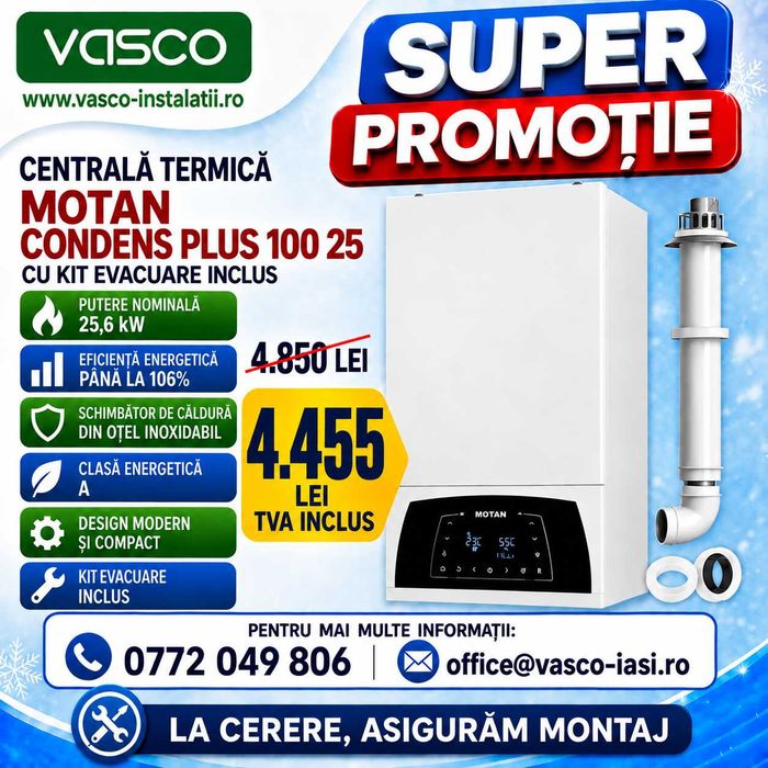 Vindem Centrale termice Motan noi
