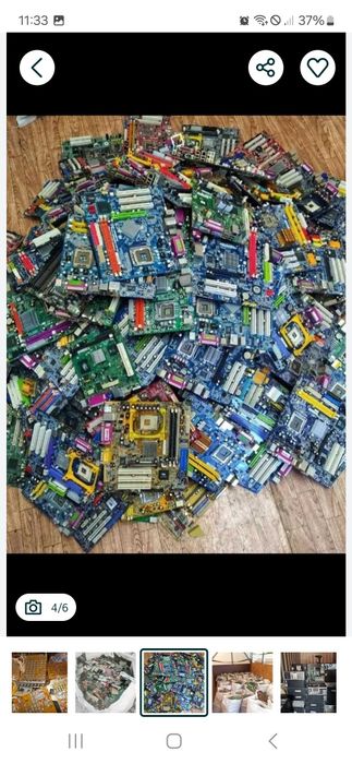 Прием платы и микросхем