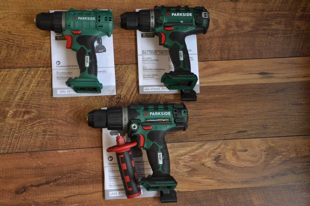 Нови Акумулаторни Винтоверти Parkside 20V