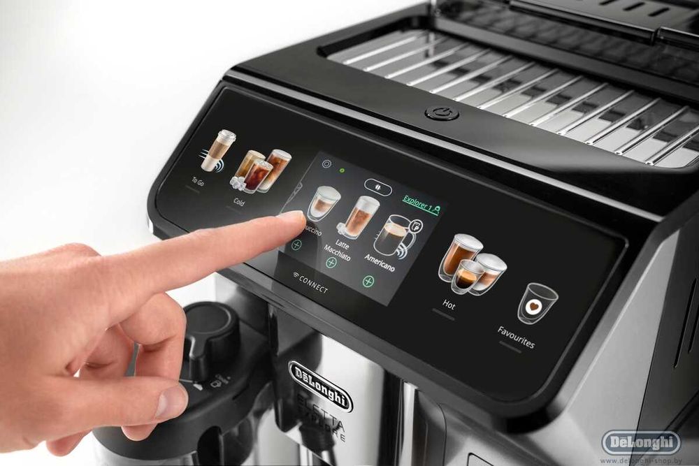 Кофемашина Delonghi Eletta Explore с функцией To Go и Холодное кофе