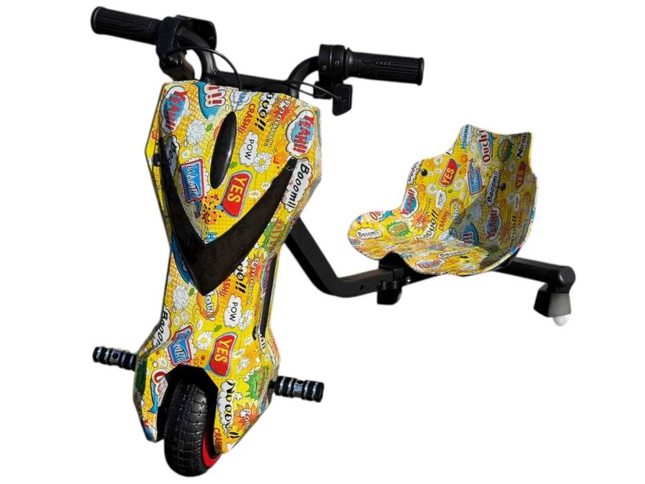 Tricicleta electrica pentru drifturi 360, motor 250 W, 15 KM/H, 4400 m