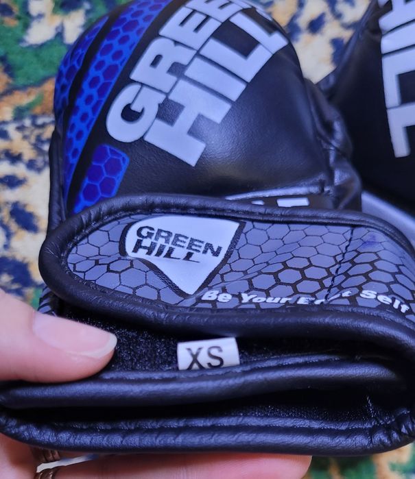 Перчатки Green Hill 8760 синий