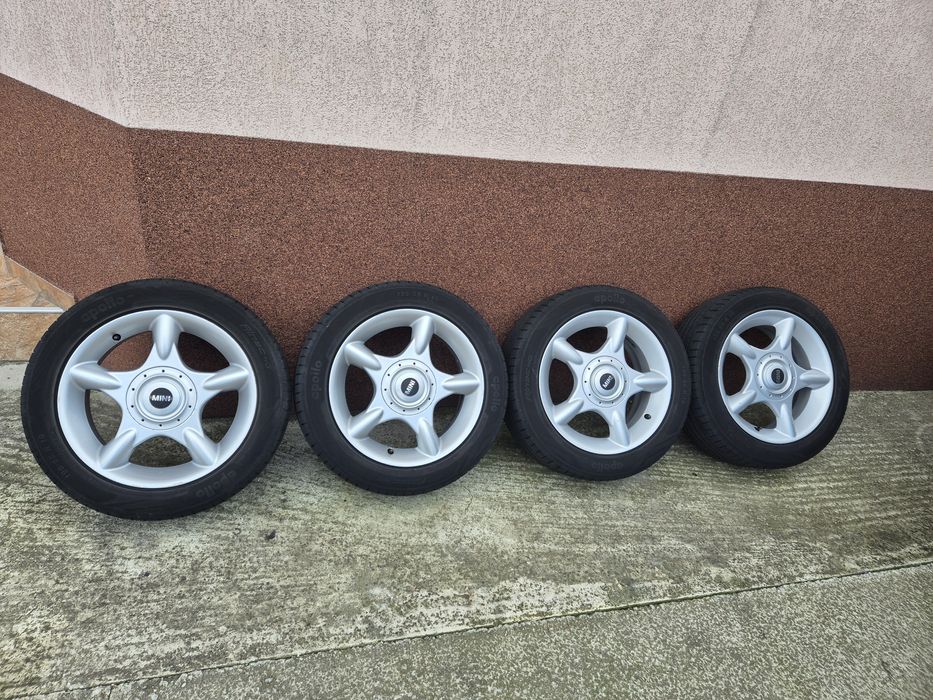 Jante Mini Cooper R16 4x100 cu anvelope vară 195/55R16