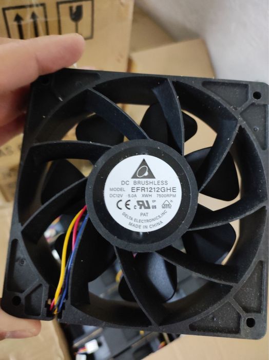 Delta Electronics EFR1212GHE sanoat ventilyatori 5 amper