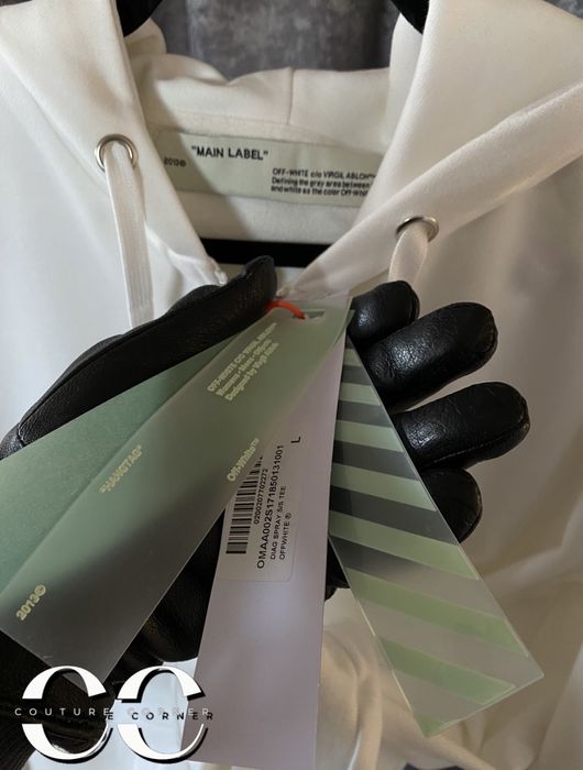 Hanorac OFF-White • Calitate TOP • Caravaggio Arrows Zip Up