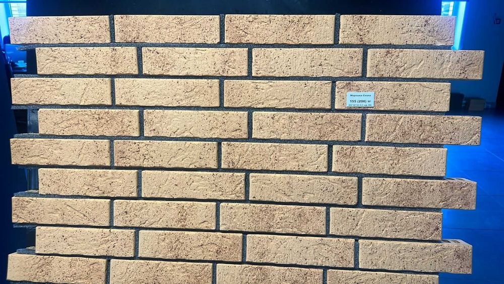 Кирпич керамический облицовочный формат 0,5