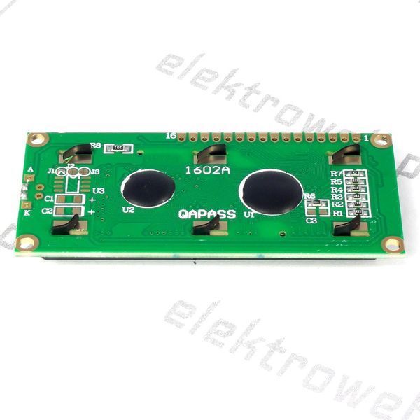 LCD Дисплей 1602 16x2 син HD44780