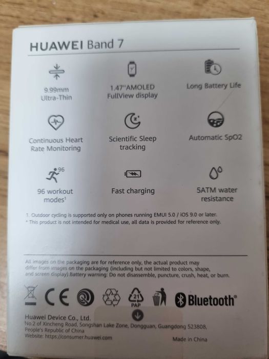 Huawei band 7 новые