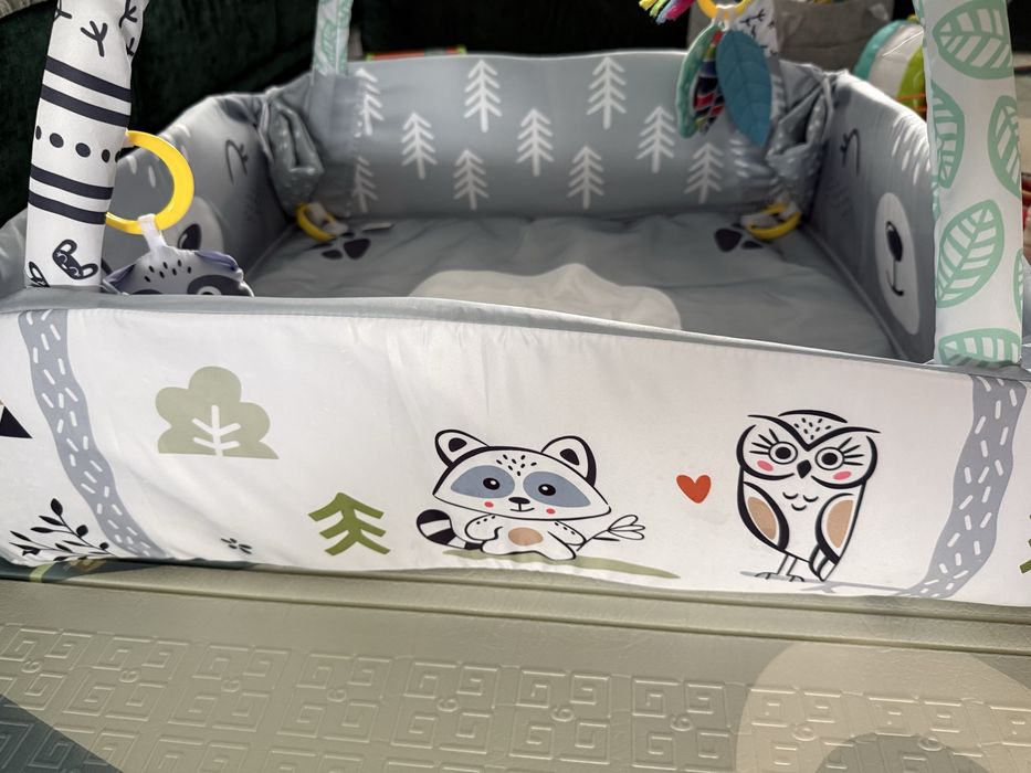 Saltea de Activitati si Spatiu de Joaca 3in1, BabyKING KinderVibe