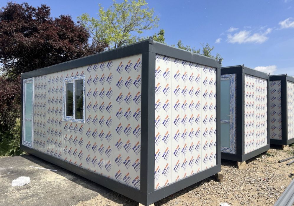 Vand containere modulare 2.4x6 livrare gratuita in 3 zile lucratoare