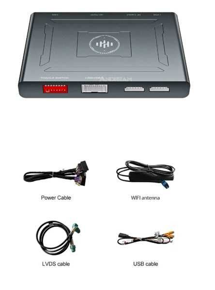 MMI BOX VW SEAT SKODA MIB1 MIB2 14-20г безжичен Carplay Android Auto