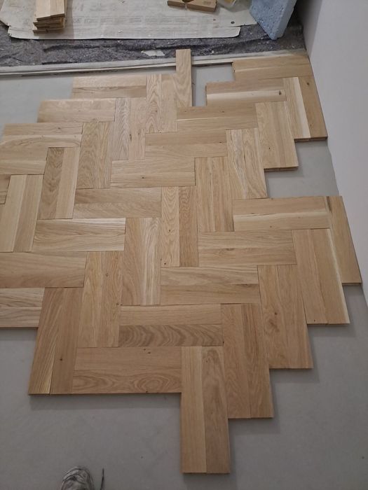 Нов дъбов паркет 70/350/22