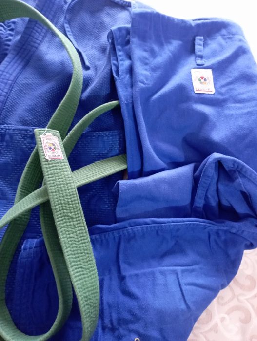 Кимоно дзюдо синий