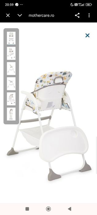 Scaun masa bebe Joie