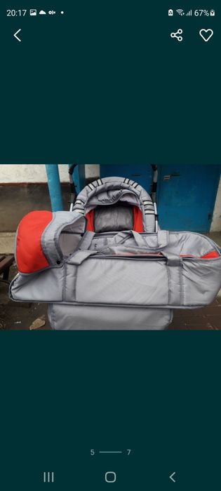 Продам коляску ирансформер зима лето