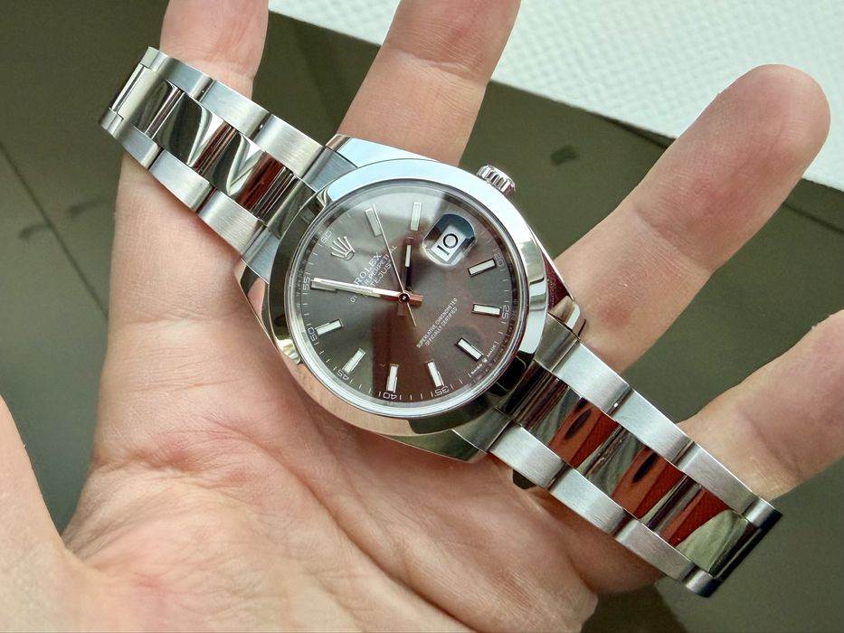 Rolex Datejust 41mm Rhodium dial (ult referinta 126300)