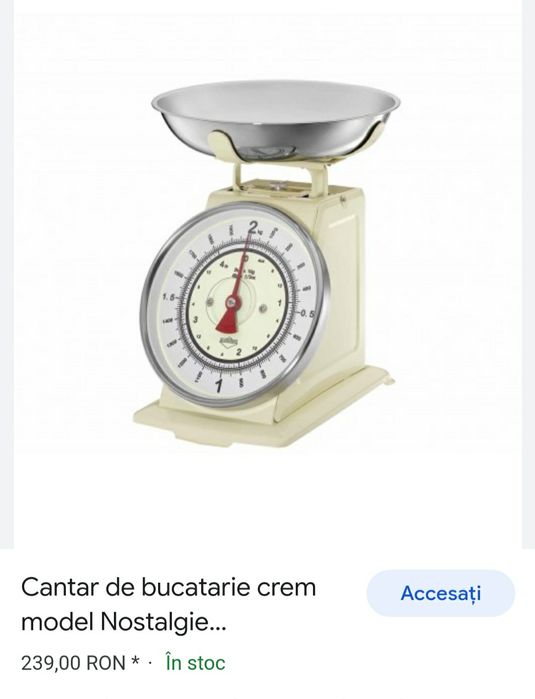 Cantar de bucatarie nefolosit