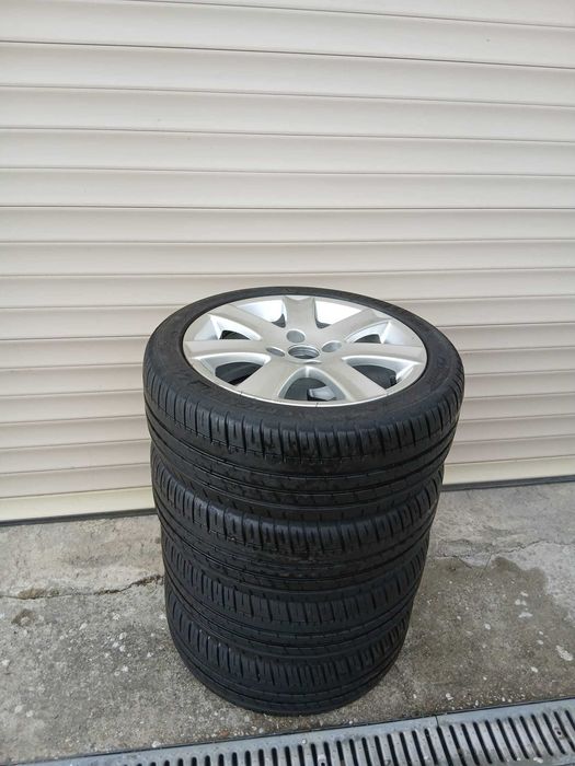 Vând jante aliaj R16 cu prindere: 4x108 ET27