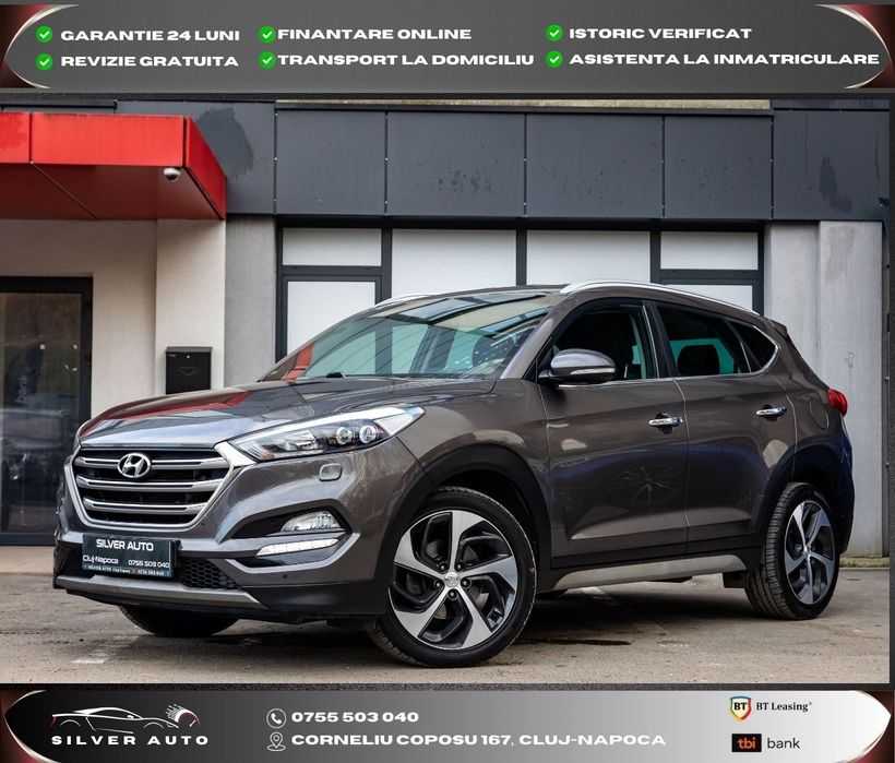 Hyundai Tucson 4x4  Navi Led Rate Garantie 24 Luni