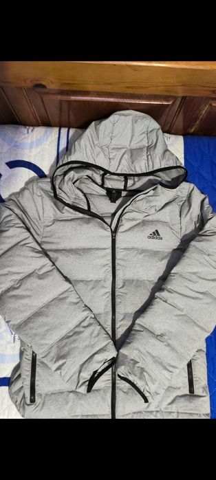 Мъжко Яке ADIDAS Helionic Mel Grey размер М