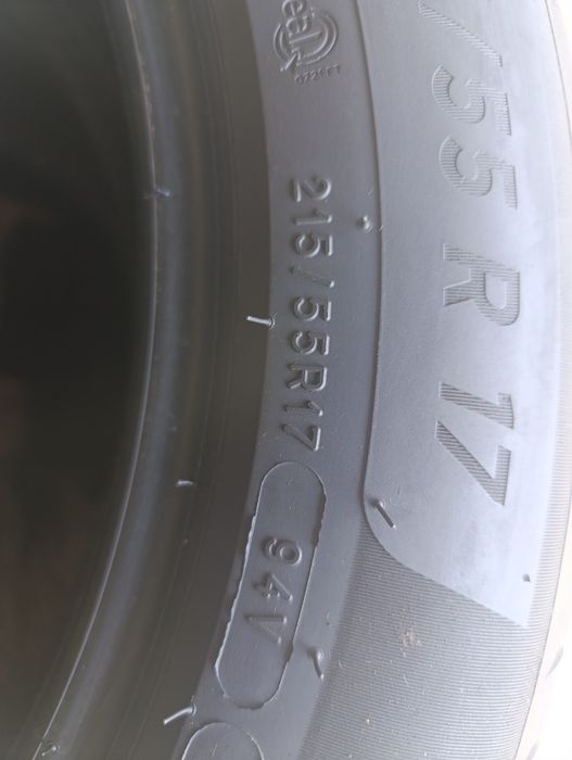 Anvelope de vara 215 55 17 Michelin dot 2020 2 buc
