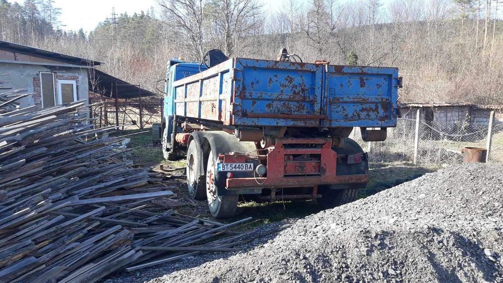 Man Самосвал с кран