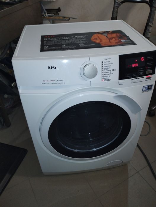 Комбинирана пералня с Сушилня AEG Serie7000
