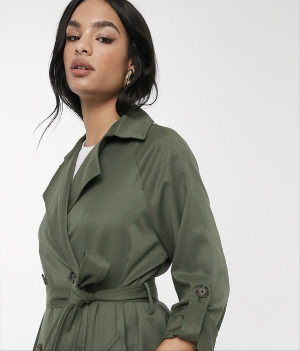 Тренч Stradivarius, размер L, б/у