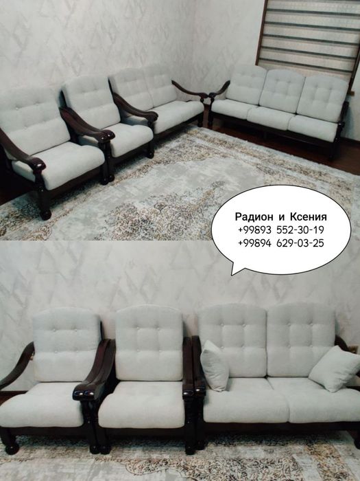 Реставрация мягкой мебели, стульев, офисных кресел,