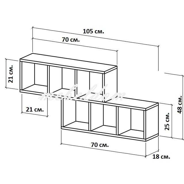 Етажерка за стена,етажерки(код-0359)
