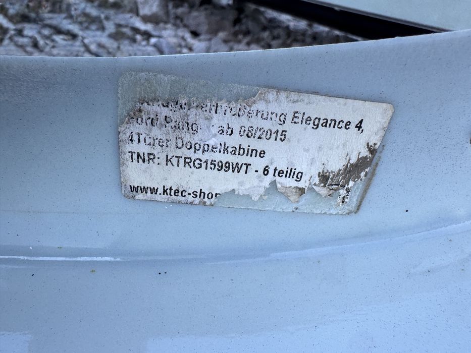 Разширители, раздувки, вежди за калници за Ford Ranger / Форд Рейнджър