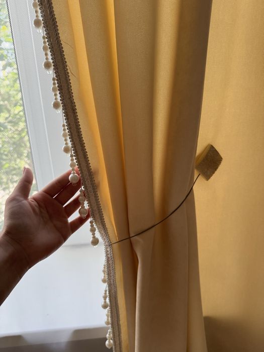 Продам комплект штор с тюлью