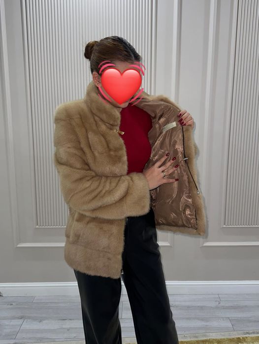 Норковая шуба. Норка.