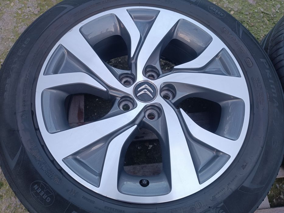 Лети джанти 18ки 5х114.3 Mitsubishi, Citroen, Peugeot + летни гуми