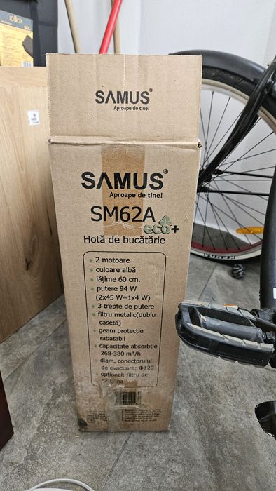 Hota SAMUS cu evacuare