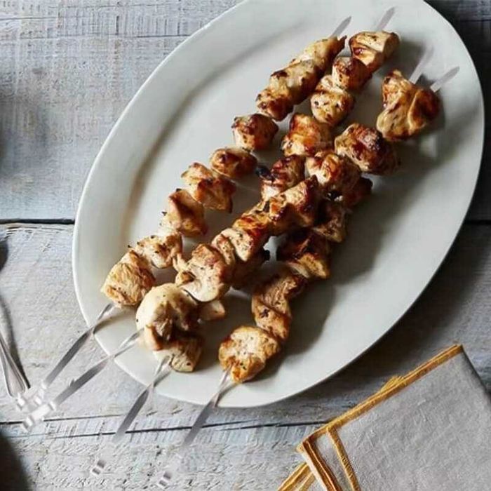 Шишчета от неръждаема стомана, 6 броя, 45 см, за многократна употреба