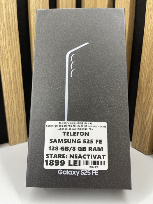 Samsung S25 FE NOU 128Gb 8Gb ram Garantie / Factura #58049