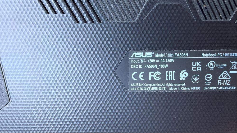 Ноутбук Asus Tuf Gaming