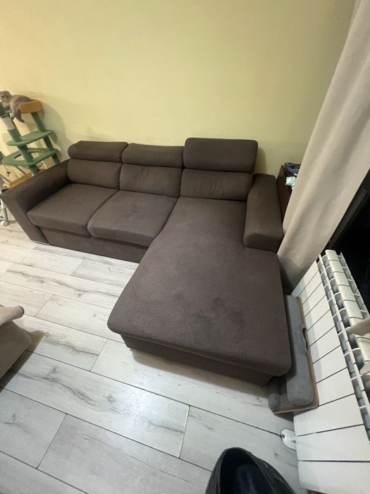 Диван Морган + Стъклена маса