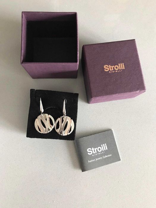 Дизайнерски комплект обеци  и гривна STROILI