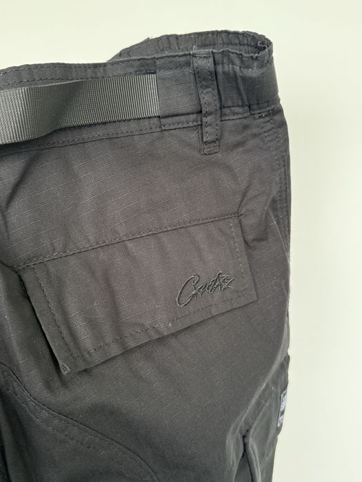 Corteiz Cargo Black Pants | Pantaloni Corteiz
