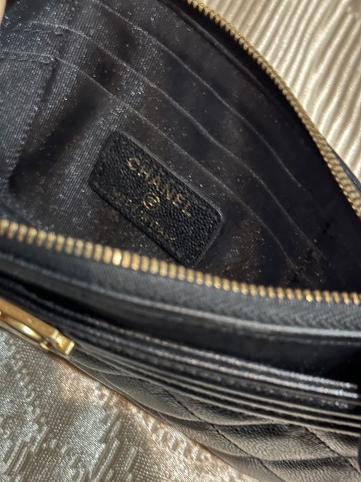 Портмоне Chanel Boy Zipped Slim Wallet