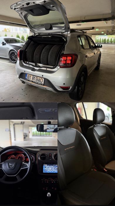 Dacia Sandero Stepway 0.9 Turbo Orange Pack cu doar 41.000 km apsolut Reali