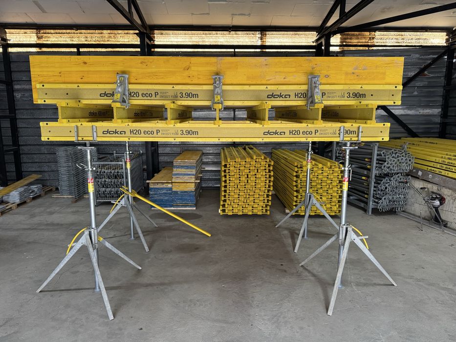 Кофраж под наем (жълти кофражни платна)